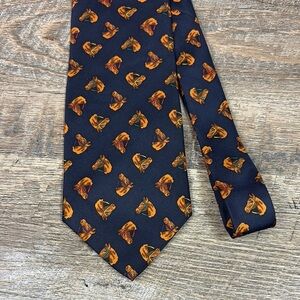 Alynn “Horsing Around” 100% Silk Necktie